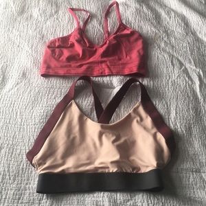 Pink sports bra bundle